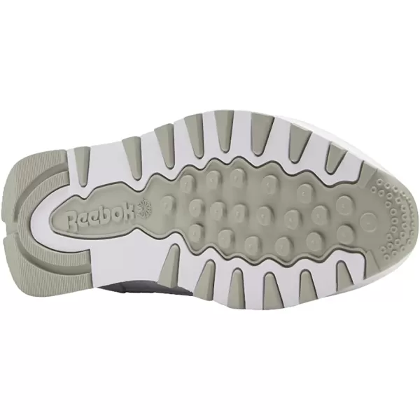 imageReebok Mens Classic Leather Sneaker  Ftwr White Pure Grey 3 Pure Grey 7