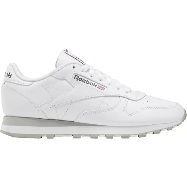 imageReebok Mens Classic Leather Sneaker  Ftwr White Pure Grey 3 Pure Grey 7