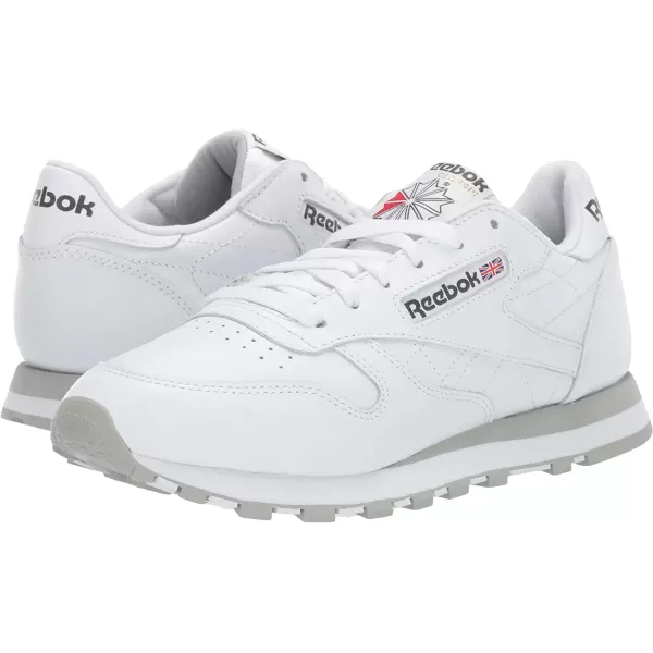 imageReebok Mens Classic Leather Sneaker  US White