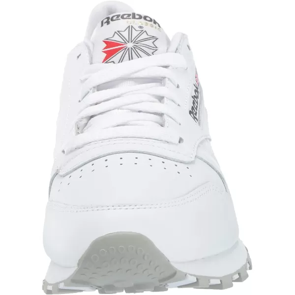 imageReebok Mens Classic Leather Sneaker  US White