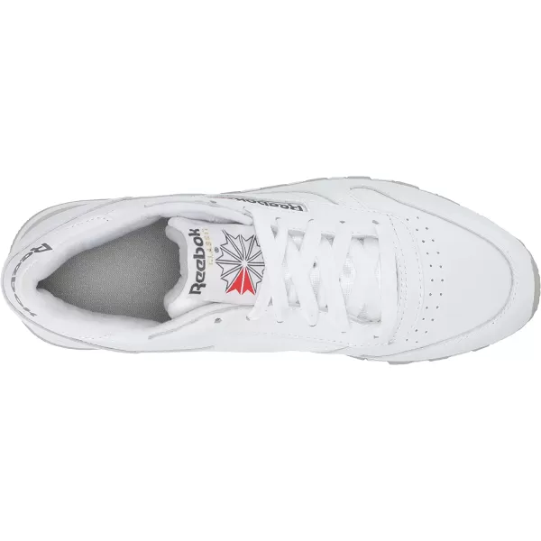 imageReebok Mens Classic Leather Sneaker  US White