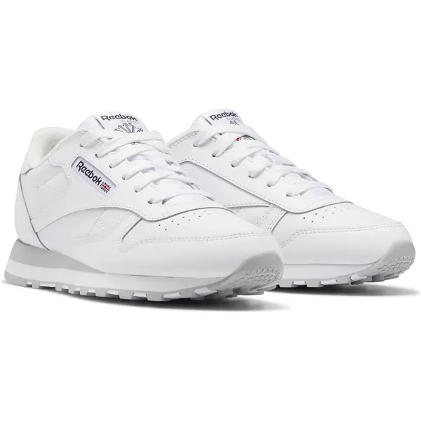 imageReebok Mens Classic Leather Sneaker  WhitePure Grey Clip