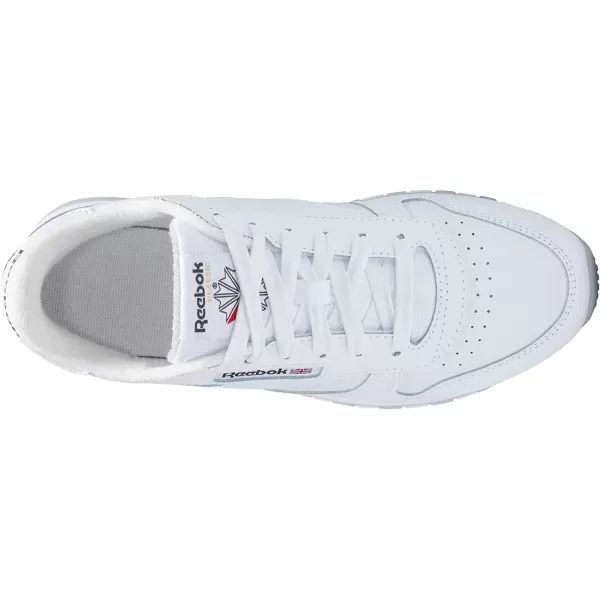 imageReebok Mens Classic Leather Sneaker  WhitePure Grey Clip