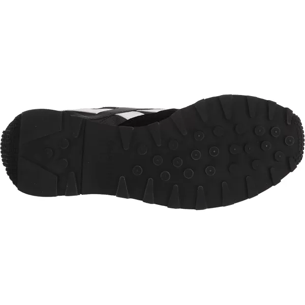 imageReebok Mens Classic Leather Sneaker in Black White and Black