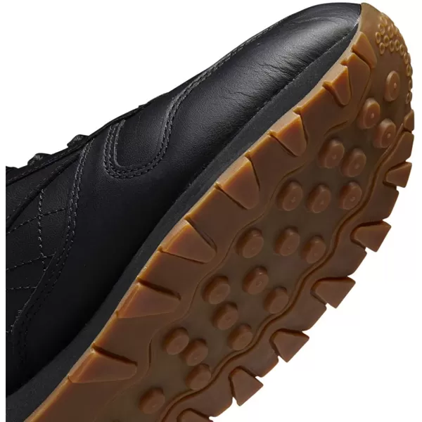 imageReebok Mens Classic Leather Sneaker in Black and Gum