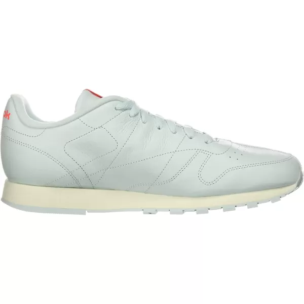 imageReebok Mens Classic Leather Sneaker in Chalk BlueClay WhiteOrchid Floral