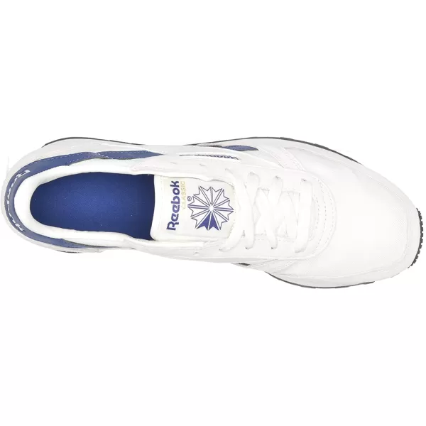 imageReebok Mens Classic Leather Sneaker in Chalk Cobalt and Black