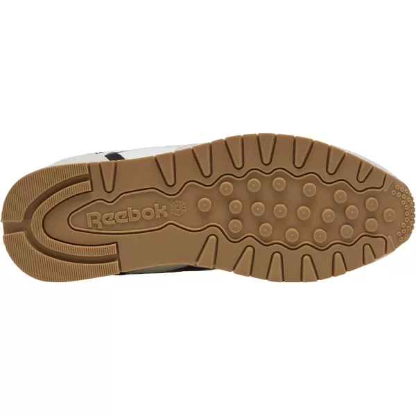 imageReebok Mens Classic Leather Sneaker in Chalk Maroon and Black