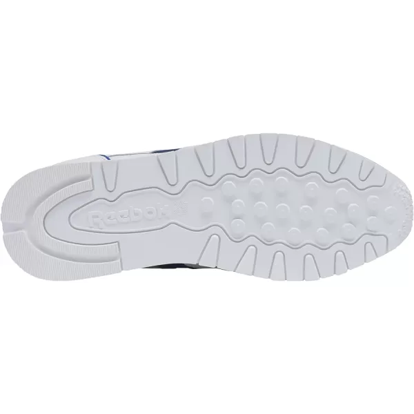 imageReebok Mens Classic Leather Sneaker in Chalk Vector Blue and Vector Navy