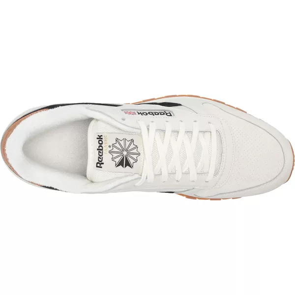 imageReebok Mens Classic Leather Sneaker in ChalkBlack