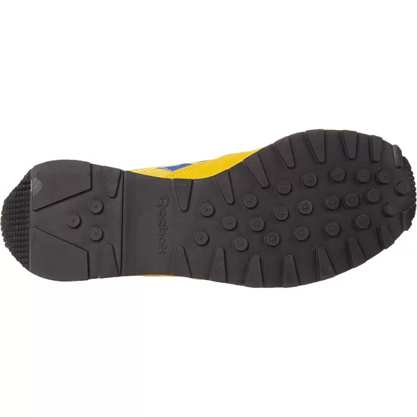 imageReebok Mens Classic Leather Sneaker in Fierce Gold Collegiate Gold and Blue Blast