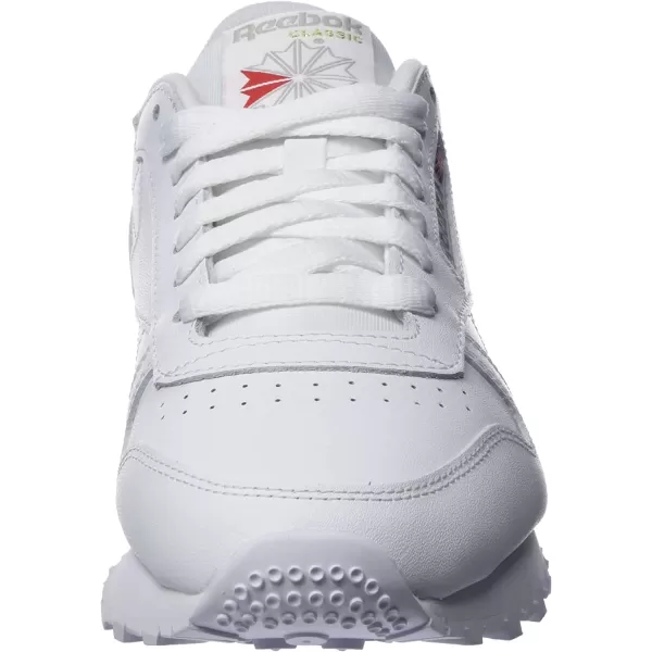 imageReebok Mens Classic Leather Sneaker in Ftwr White Ftwr White and Pure Grey
