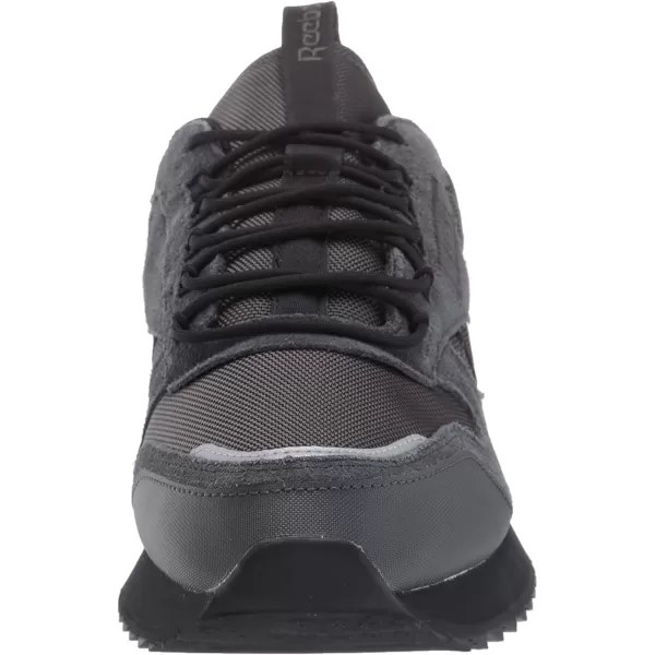 imageReebok Mens Classic Leather Sneaker in Grey Black and Panton