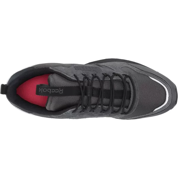 imageReebok Mens Classic Leather Sneaker in Grey Black and Panton