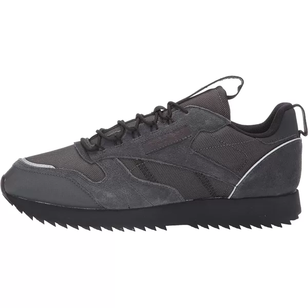 imageReebok Mens Classic Leather Sneaker in Grey Black and Panton