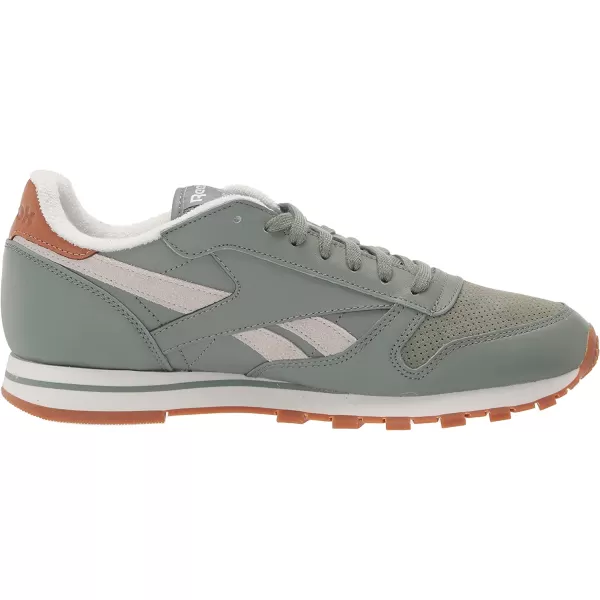 imageReebok Mens Classic Leather Sneaker in Harmony GreenChalkReebok Lee