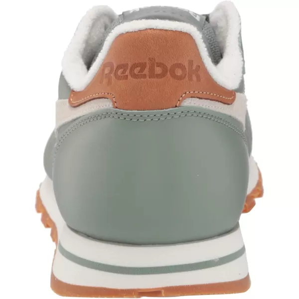 imageReebok Mens Classic Leather Sneaker in Harmony GreenChalkReebok Lee
