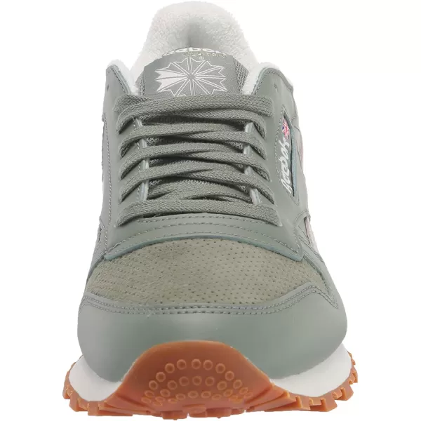imageReebok Mens Classic Leather Sneaker in Harmony GreenChalkReebok Lee