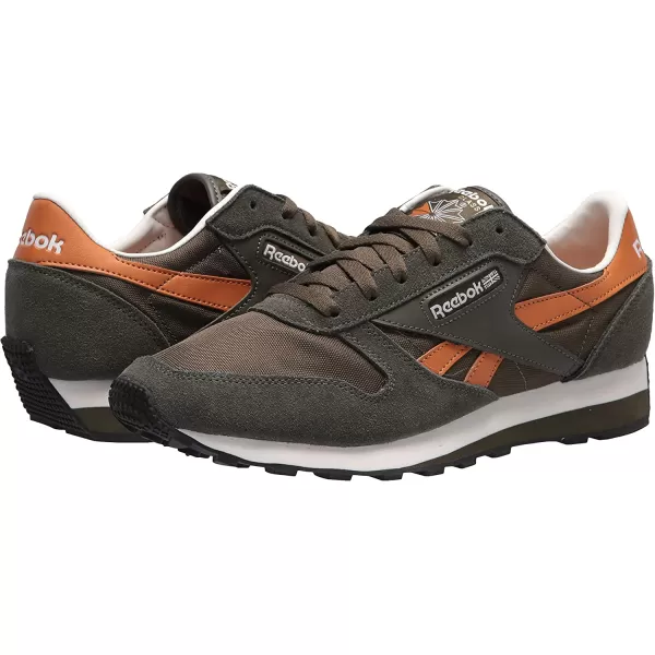 imageReebok Mens Classic Leather Sneaker in Poplar GreenRich OchreChalk