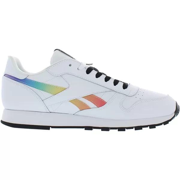 imageReebok Mens Classic Leather Sneaker in Pride White and Black
