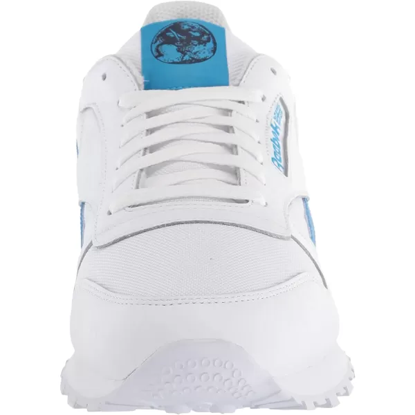 imageReebok Mens Classic Leather Sneaker in Vector Navy Horizon Blue and White