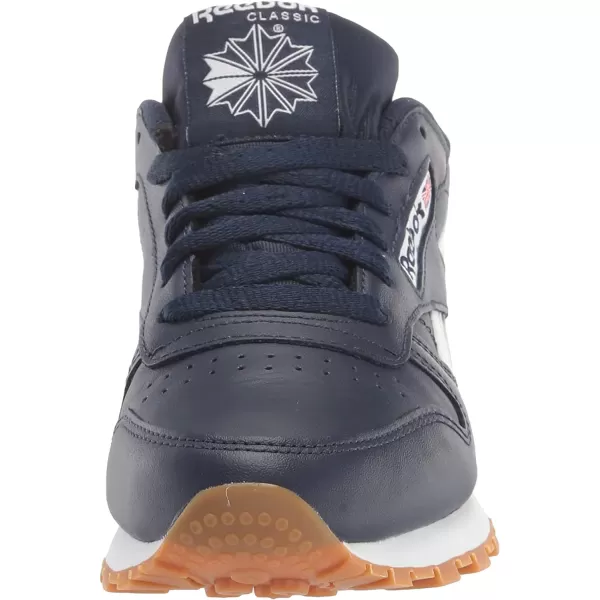 imageReebok Mens Classic Leather Sneaker in Vector NavyWhiteGum