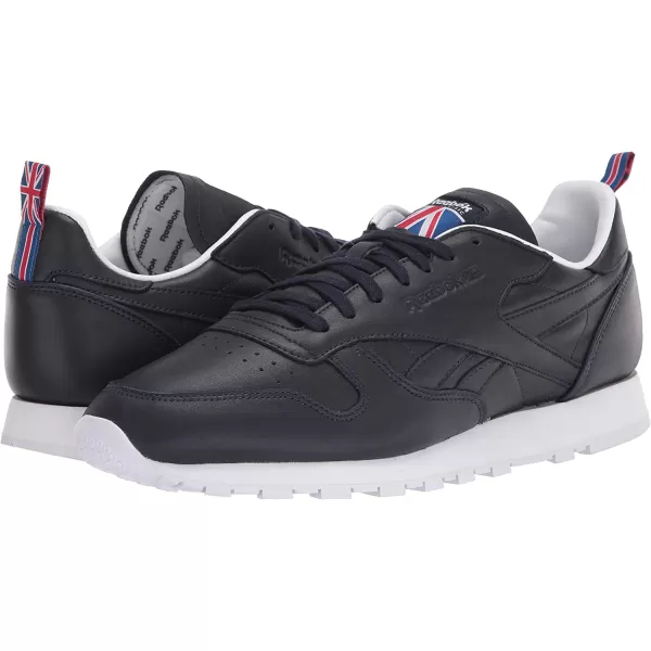 imageReebok Mens Classic Leather Sneaker in Vector NavyWhiteVector Red
