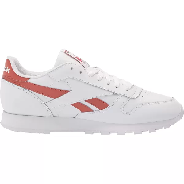 imageReebok Mens Classic Leather Sneaker in White Baked Earth and Vector Red