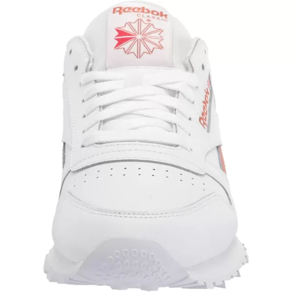 imageReebok Mens Classic Leather Sneaker in White Baked Earth and Vector Red
