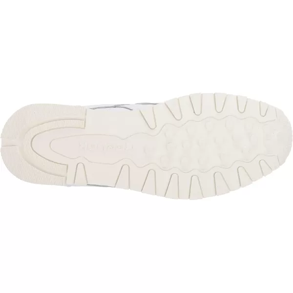 imageReebok Mens Classic Leather Sneaker in White Chalk and Vector Navy