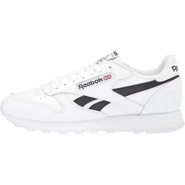 imageReebok Mens Classic Leather Sneaker in White and Black