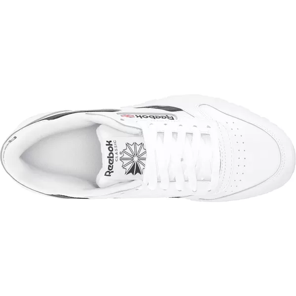 imageReebok Mens Classic Leather Sneaker in White and Black