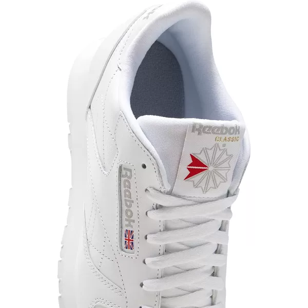 imageReebok Mens Classic Leather Sneaker in WhiteLight Grey