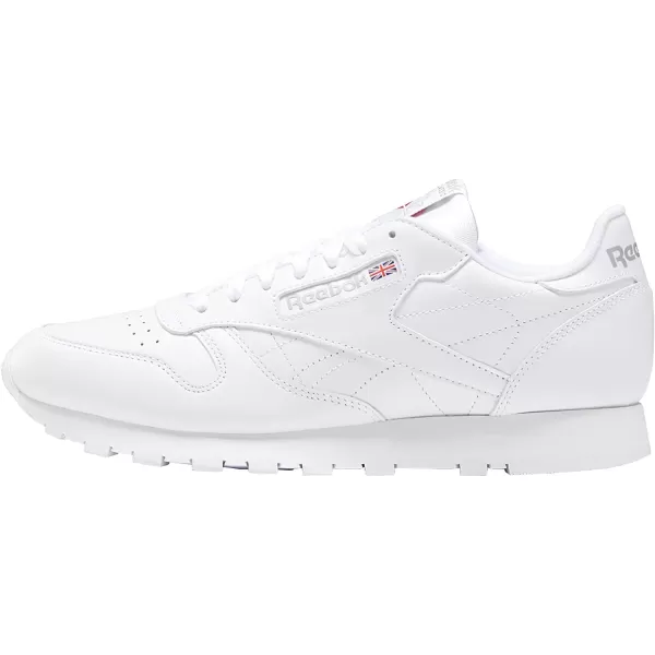 imageReebok Mens Classic Leather Sneaker in WhiteLight Grey