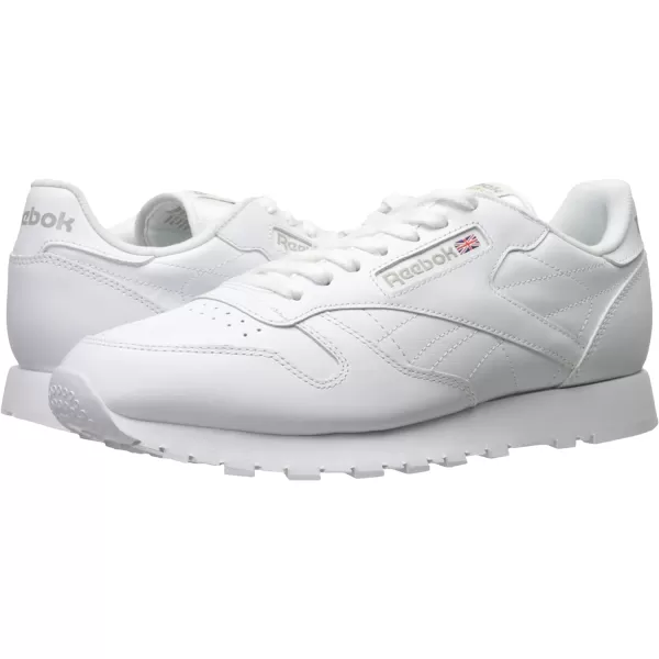 imageReebok Mens Classic Leather Sneaker in WhiteLight Grey