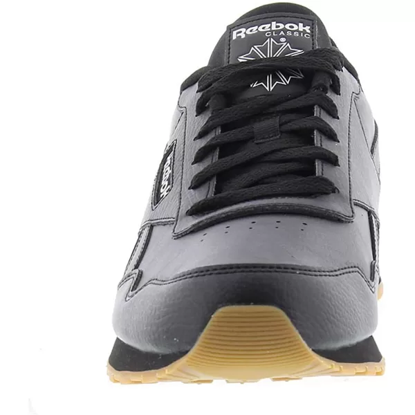 imageReebok Mens Classic Leather SneakerBlackGum