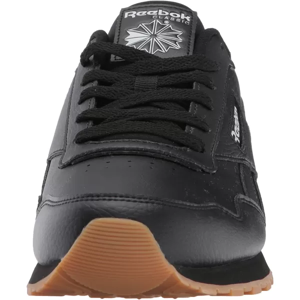 imageReebok Mens Classic Leather SneakerBlackGum