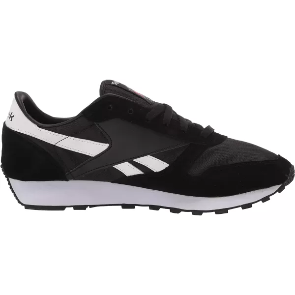 imageReebok Mens Classic Leather SneakerBlackWhiteBlack