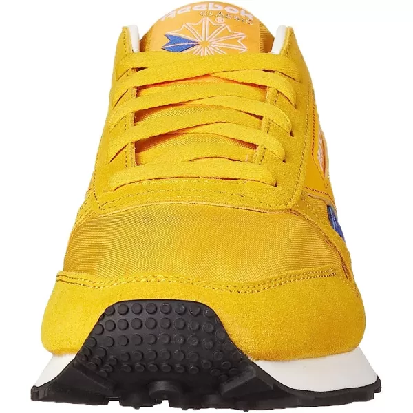 imageReebok Mens Classic Leather SneakerFierce GoldCollegiate GoldBlue Blast