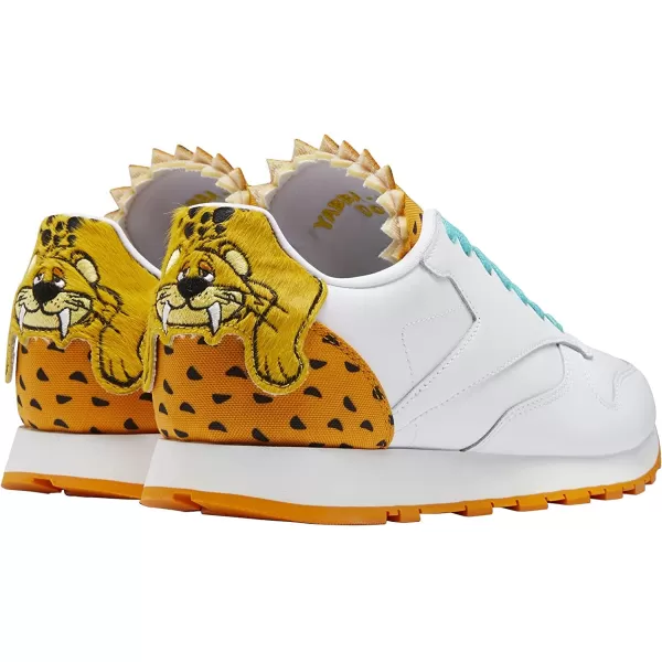 imageReebok Mens Classic Leather SneakerJetsonsFlintstonesGolden HorizonYellow