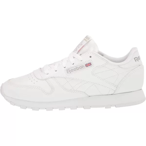 imageReebok Mens Classic Leather SneakerWhiteGum 2