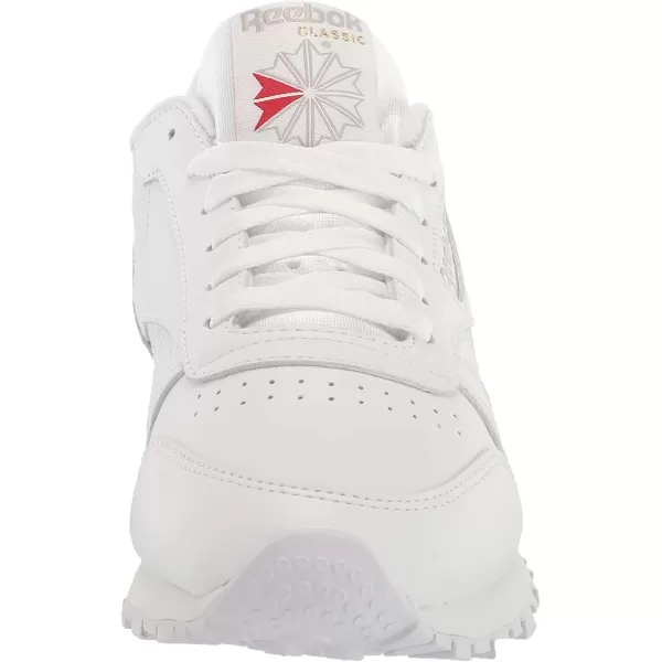 imageReebok Mens Classic Leather SneakerWhiteGum 2