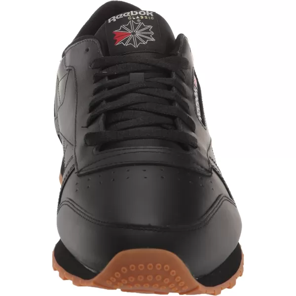 imageReebok Mens Classic Leather SneakersBlackGum