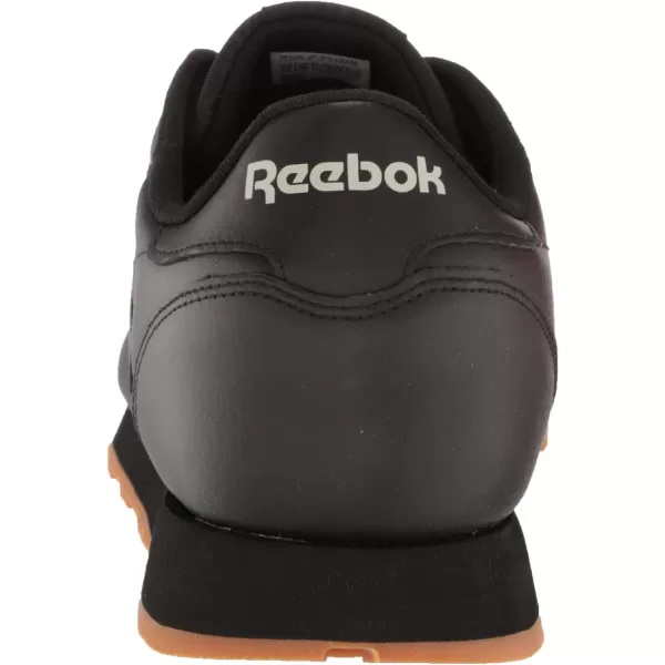 imageReebok Mens Classic Leather SneakersBlackGum