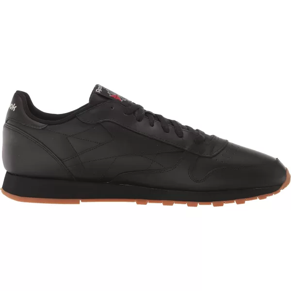 imageReebok Mens Classic Leather SneakersBlackGum