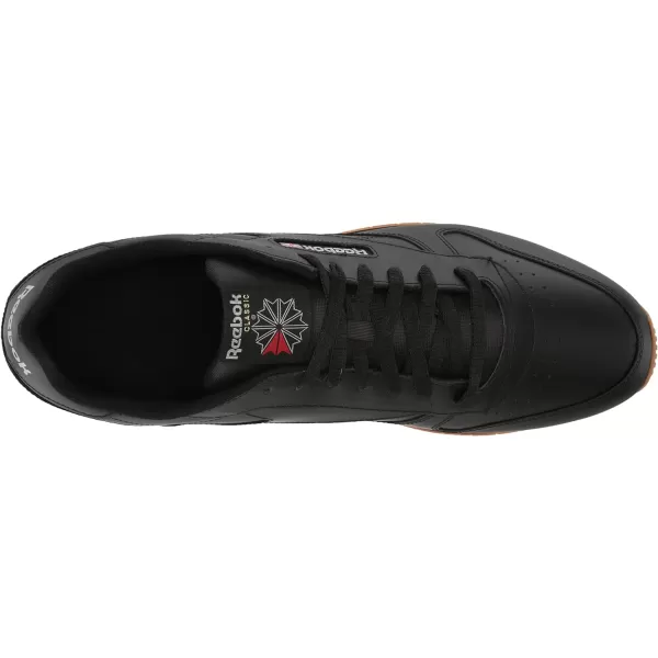 imageReebok Mens Classic Leather SneakersBlackGum