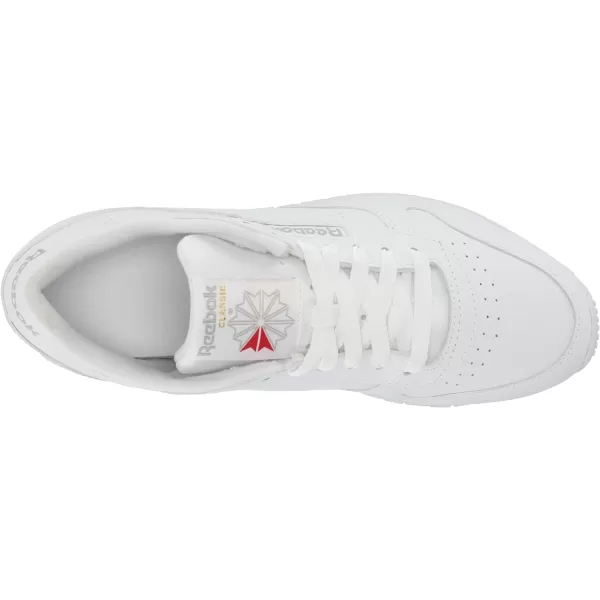 imageReebok Mens Classic Leather SneakersFtwr WhiteFtwr WhitePure Grey 3