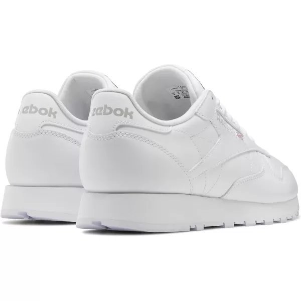 imageReebok Mens Classic Leather SneakersFtwr WhiteFtwr WhitePure Grey 3