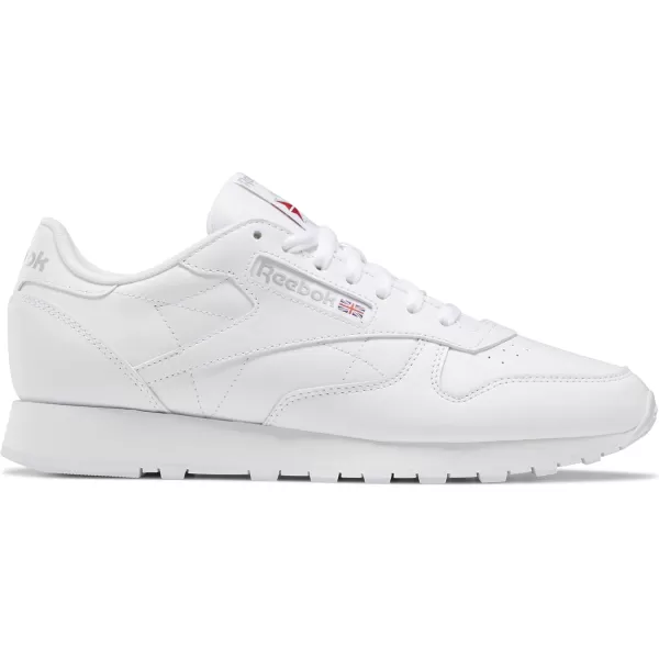 imageReebok Mens Classic Leather SneakersFtwr WhiteFtwr WhitePure Grey 3