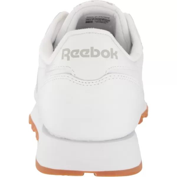 imageReebok Mens Classic Leather SneakersFtwr WhitePure Grey 3Reebok Rubber Gum09
